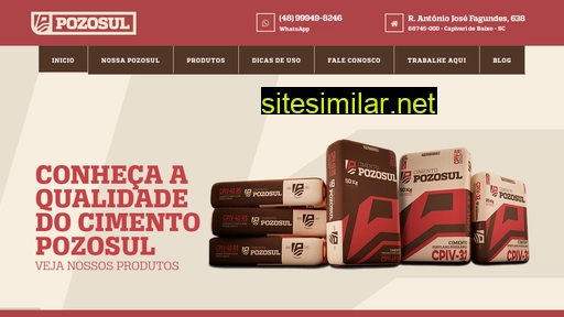 cimentopozosul.com.br alternative sites
