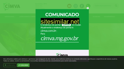 cimva.mg.gov.br alternative sites