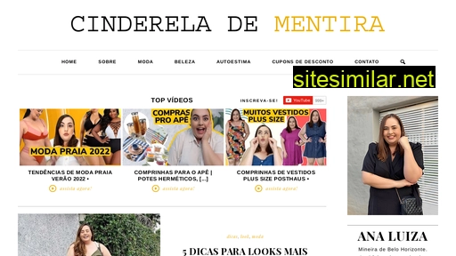 cindereladementira.com.br alternative sites