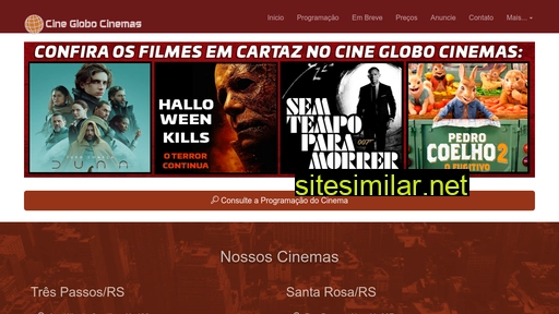 cineglobocinemas.com.br alternative sites