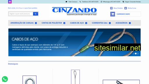 cinzando.com.br alternative sites
