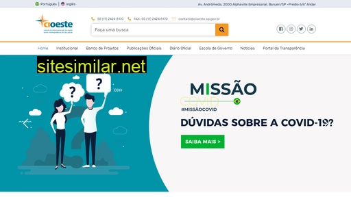 cioeste.sp.gov.br alternative sites