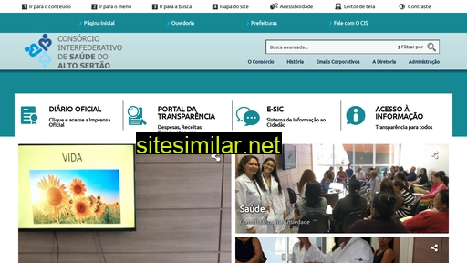 cisaltosertao.ba.gov.br alternative sites