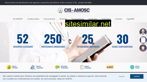 cisamosc.sc.gov.br alternative sites