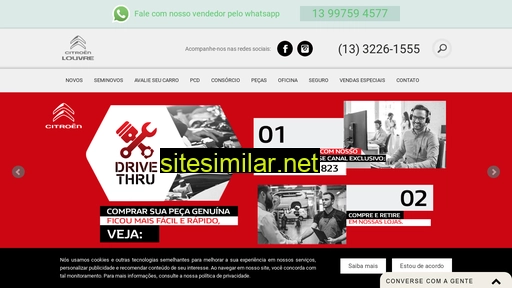 citroenlouvresantos.com.br alternative sites