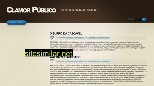 clamorpublico.com.br alternative sites