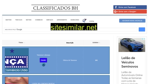 classificadosbh.com.br alternative sites