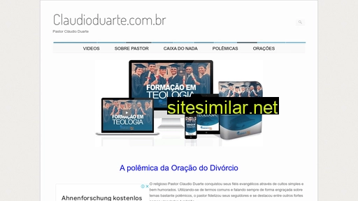 claudioduarte.com.br alternative sites