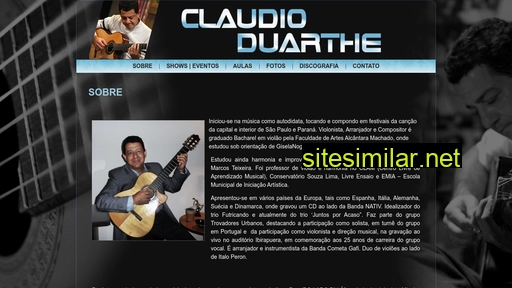 claudioduarthe.com.br alternative sites
