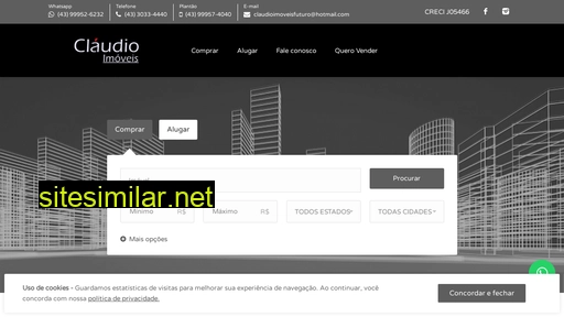 claudioimoveisfuturo.com.br alternative sites