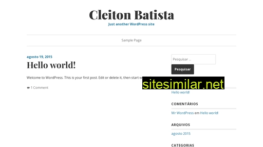 cleitonbatista.com.br alternative sites