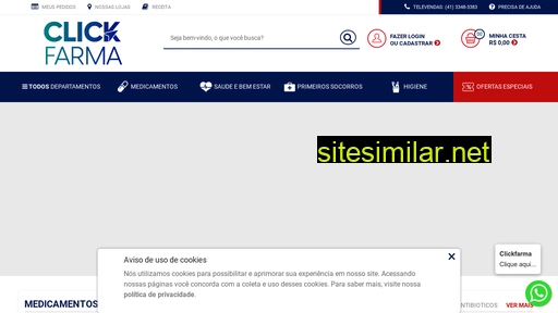clickfarma.com.br alternative sites