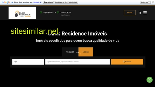 clickresidenceimoveis.com.br alternative sites