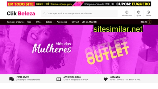 clikbeleza.com.br alternative sites