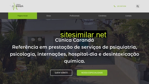 clinicacaranda.com.br alternative sites