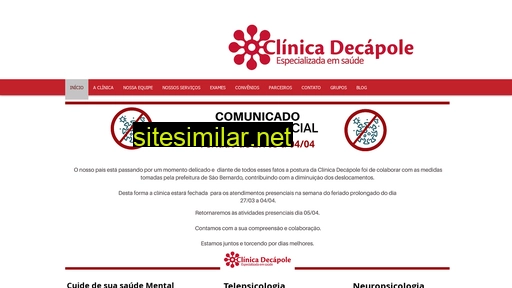 clinicadecapole.com.br alternative sites