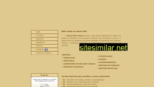 clinicadramariahelena.com.br alternative sites