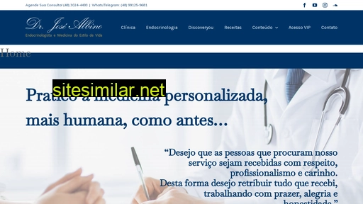 clinicadrjosealbino.com.br alternative sites