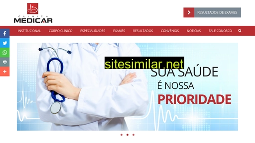 clinicamedicar.com.br alternative sites