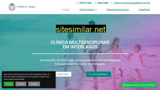 clinicamenteecorposp.com.br alternative sites