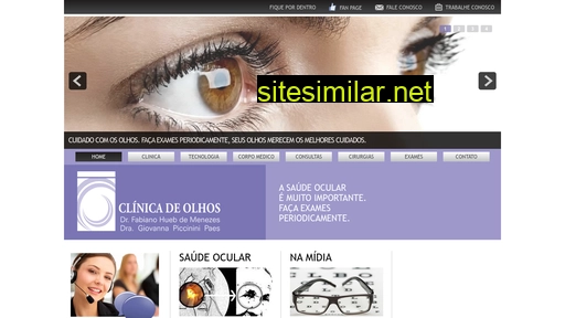 clinicaolhos.net.br alternative sites