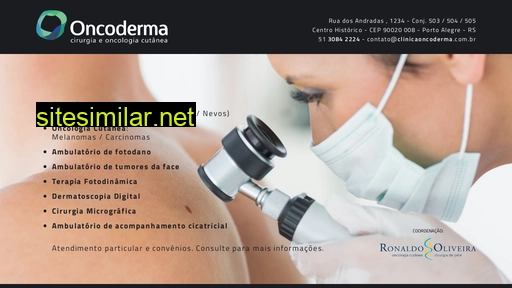 clinicaoncoderma.com.br alternative sites