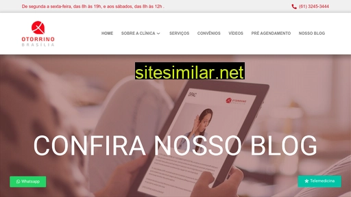 clinicaotorrinobrasilia.com.br alternative sites