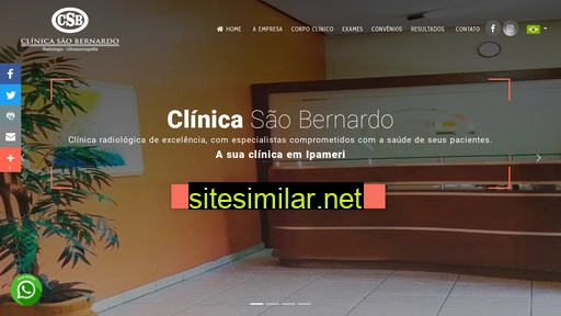 clinicasaobernardo.com.br alternative sites