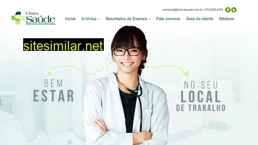 clinicasaude.com.br alternative sites