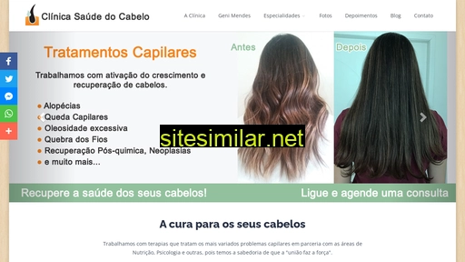 clinicasaudedocabelo.com.br alternative sites