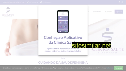 clinicasaute.com.br alternative sites