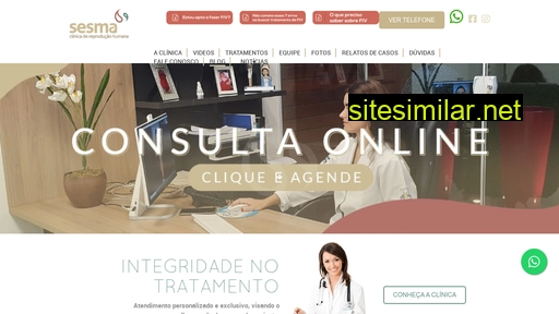 clinicasesma.com.br alternative sites