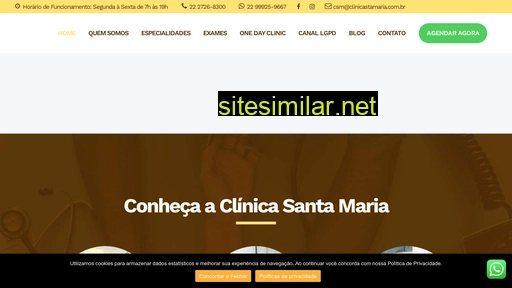 clinicastamaria.com.br alternative sites