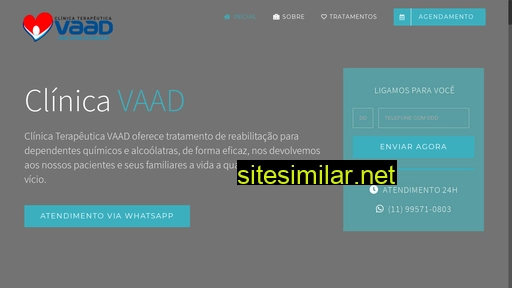 clinicavaad.com.br alternative sites