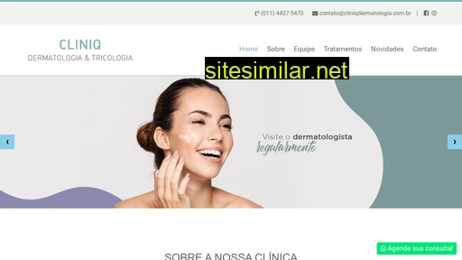 cliniqdermatologia.com.br alternative sites