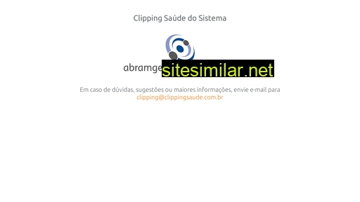 clippingsaude.com.br alternative sites