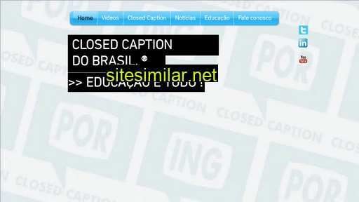 closedcaption.com.br alternative sites