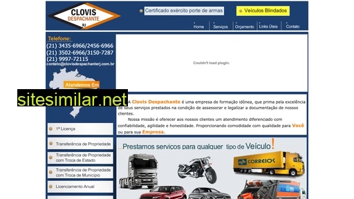 clovisdespachanterj.com.br alternative sites