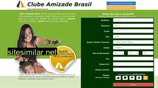 clubeamizade.com.br alternative sites