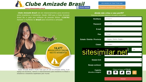 clubeamizades.com.br alternative sites