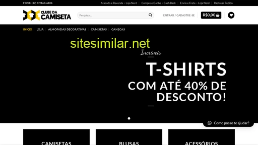 clubedacamiseta.com.br alternative sites