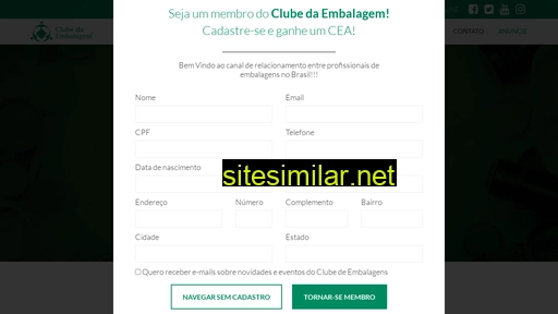 clubedaembalagem.com.br alternative sites