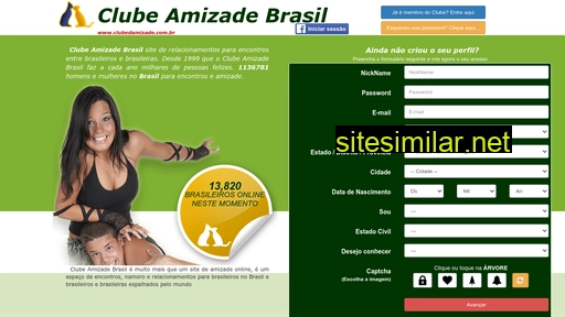 clubedamizade.com.br alternative sites
