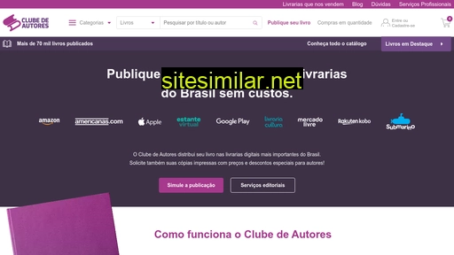 clubedeautores.com.br alternative sites