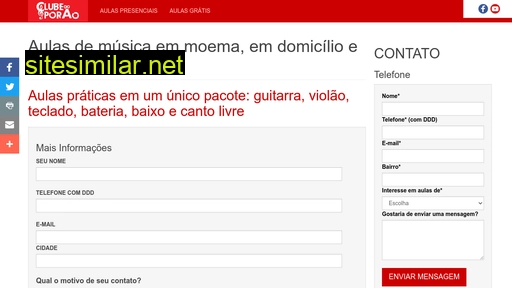clubedoporao.com.br alternative sites