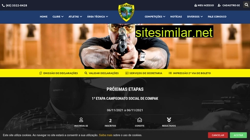 clubeguairaca.com.br alternative sites