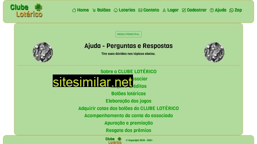 clubeloterico.com.br alternative sites