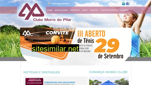 clubemorrodopilar.com.br alternative sites