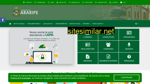 cmararipe.ce.gov.br alternative sites