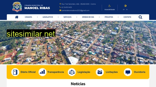 cmmanoelribas.pr.gov.br alternative sites